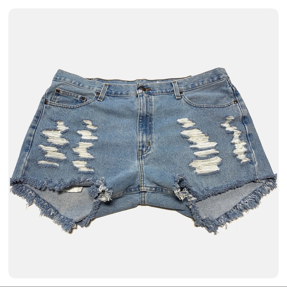 FADED GLORY Cutoff Shorts Waist 41-42 Sze 3X 320RE